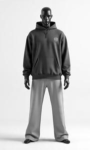 Custom Logo Two Piece Plain Tracksuit & <b>Hoodies</b> Sets For <b>Running</b> Leggings Sports Work Out Fitness <b>Hoodies</b> Mens Tracksuit Sets - Product Image 6