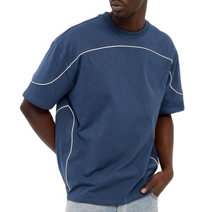 เสื้อยืดแฟชั่นแขนสั้น พิมพ์ลายโลโก้ตามสั่ง เสื้อยืดกราฟิกผู้ชาย ไซส์ใหญ่ คอกลม แขนสั้น ผ้าถักสไตล์วินเทจ - Product Image 6