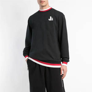 OEM Service Haute Qualité 100% Coton Solide Hiver Hommes Sweatshirts Conception Personnalisée En Gros - Product Image 1