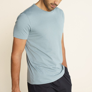 100% algodón de alta calidad elegante camiseta de hombre de talla grande para hombre disponible en diseños personalizados a bajo costo camisas de tela transpirable - Product Image 3