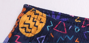 Custom <b>Men's</b> Swim <b>Shorts</b> Elastic Waist Casual Beachwear with 100% Cotton Plain Dyed Swimming Trunks - Product Image 5