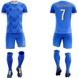 Venta al por Mayor de Fábrica, Camisetas de Fútbol con Estampado Digital para Hombre, Uniformes Personalizados para Clubes de Fútbol, Conjuntos de Entrenamiento, Calidad Premium 100% - Product Image 6