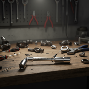 ประแจบล็อกหกเหลี่ยมแบบเปิด Facom 12 x 6 จุด  แบบฟอร์จ  ขนาดเมตริกและนิ้ว  คอลเลคชั่น SLS - Product Image 3