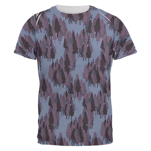 เสื้อยืดผู้ชายแขนสั้นพิมพ์ลายพิมพ์ซับลิเมชันผ้าฝ้ายและเส้นใยไม้ไผ่อเนกประสงค์ - Product Image 3