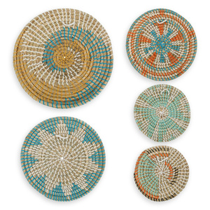 Seagrass <b>wall</b> mounted decor <b>piece</b> sea grass hanging <b>art</b> home hotels decoration accessories - Product Image 2