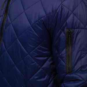 แจ็คเก็ตบอมเบอร์สำหรับผู้ชาย คุณภาพสูง พิมพ์ลายโลโก้ตามสั่ง ปักลาย ผ้าไนลอนซาติน ไซส์ใหญ่ สำหรับกิจกรรมกลางแจ้งในฤดูหนาว - Product Image 6