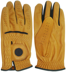 Guantes de Golf con Logotipo Personalizado de Diseño Superior 2025, Guantes de Golf Premium de Piel de Oveja Cabretta Suave para Hombre, Mano Izquierda, Transpirables - Product Image 2