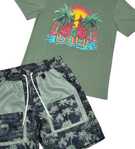 Conjunto Deportivo de Verano de 2 Piezas para Hombre, Personalizado, de Primera Calidad, al por Mayor, Ropa Urbana, 100% Poliéster Transpirable - Product Image 5