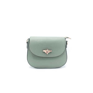 Borsa a Tracolla Strutturata in Vera Pelle Dollar - Made in Italy - Art. 24010 - Product Image 1