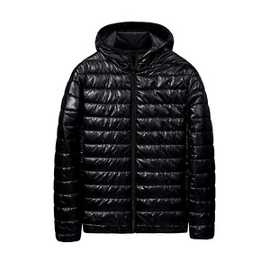 Veste polaire d'hiver pour hommes de qualité supérieure avec design à bulles personnalisé et idée cadeau du Nouvel An à col montant - Product Image 2