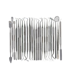 Professional Manual Dental Hygiene Kit Complete <b>Oral</b> <b>Care</b> Premium Calculus Plaque Remover Tool Set Tartar Scraper Scalers Tooth - Product Image 1