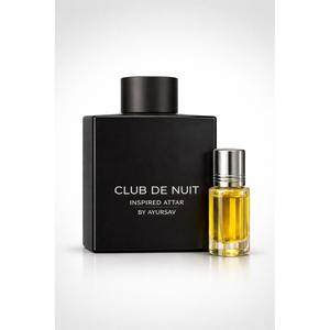 Aceite de Perfume Inspirado en Club De Nuit, Aroma Fresco, Amaderado y Cítrico, de Larga Duración, Sin Alcohol, para Hombre, al por Mayor - Product Image 1