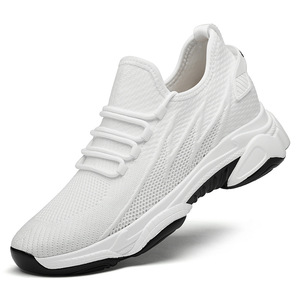 Zapatillas Deportivas de Punto con Cordones, Suela Gruesa y Aumento de Altura, Transpirables, Estilo Primavera-Verano, Punta Cerrada, Modelo 8543280 Disponible - Product Image 3