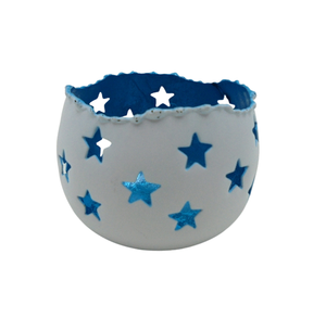 Soporte votivo redondo de hierro de diseño estándar, tarro de vela de Color púrpura para Navidad, sala de estar y Decoración de mesa hecha a mano - Product Image 6