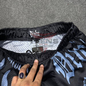 Shorts en maille personnalisés pour hommes 2025, respirants, séchage rapide, matière en coton, prix de gros, shorts de basket-ball en maille pour hommes, service OEM - Product Image 4