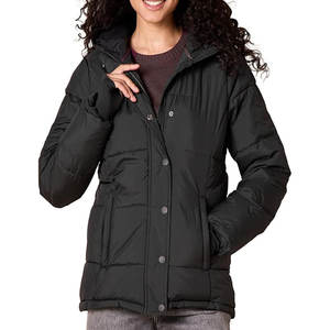 แจ็กเก็ตแบบขนเป็ดผ้าเดนิมสำหรับผู้ชายเสื้อโค้ทซิปหน้ามีซิปตั้งได้เสื้อโค้ทกันหนาวแบบวินเทจ - Product Image 1