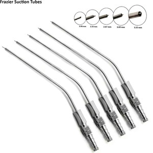 เครื่องตรวจสุขภาพฟันพร้อมแหล่งจ่ายไฟด้วยมือมีท่อดูดและปลายท่อดูดฝอยสแตนเลสคุณภาพดีที่สุดได้รับการรับรอง ISO - Product Image 6