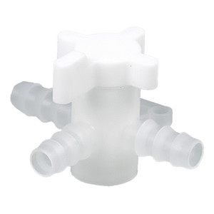 Vannes PVDF à trois voies avec poignée ergonomique pour une utilisation facile par Burkle GmbH - Product Image 1