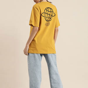 Camiseta de moda moderna y cómoda para mujer, camisetas con estampado personalizado Oem, diseño personalizado para mujer - Product Image 3