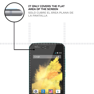 อุปกรณ์ป้องกันหน้าจอมือถือ antishock Wiko Birdy ทนทานและดูดซับแรงกระแทก - Product Image 4