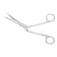 Bord de coupe à une dent 18.5 cm Ciseaux nasaux Heymann Ciseaux hospitaliers chirurgicaux en acier inoxydable pour le bricolage à usage industriel