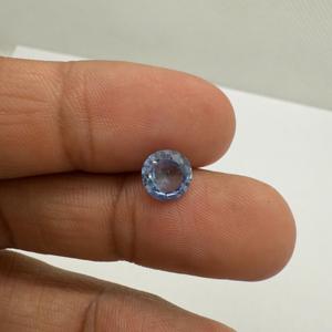 Pierre naturelle de saphir chauffée bleu véritable tendance pour la fabrication de bijoux 1.57cts pierre précieuse en vrac LK origine Nalin Gem - Product Image 1