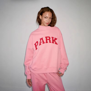 High Quality Custom Women Front Turtleneck Long Winter/Autumn 360g 100%Cotton Fleece Oversize Relaxed Eco-Friendly Breathable - Product Image 4