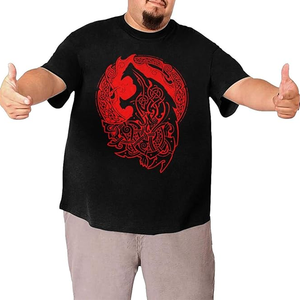 Transpirable de secado rápido Ecológico Anti-Pilling Personalizable Algodón Fibra de bambú Estilo callejero Camiseta corta ligera para hombres - Product Image 4