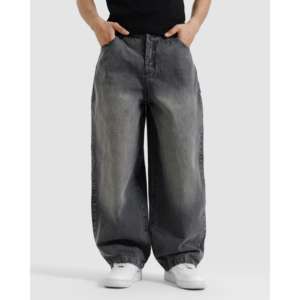 กางเกงยีนส์ทรงบอยเฟรนด์ขาบาน ระบายอากาศได้ดี เอวสูง ไซส์ XL แต่งลายปักคริสตัล ขาดๆ แบบสกินนี่ พิมพ์ลาย - Product Image 5