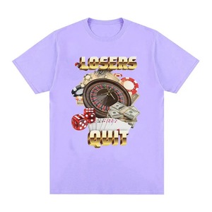 Haute qualité 220gsm 100% coton sensation blancs respirant écologique T-Shirt impression numérique USA tailles plage t-shirts - Product Image 5