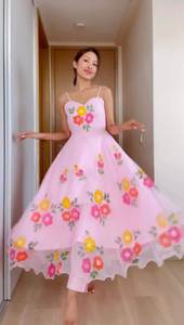 Salwar Kameez de Rayón con Estampado Digital Estilo Shilpa Shetty, Nuevo Diseño Étnico Moderno para Fiestas, con Dupatta y Manga Larga - Product Image 2