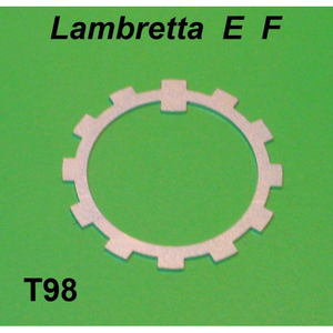 Arandela de bloqueo de la suspensión trasera derecha Lambretta E + F - Product Image 1