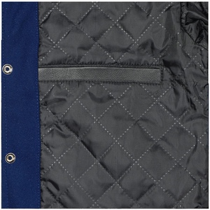 แจ็กเก็ตทีมตัวแทนคุณภาพสูงแบบมืออาชีพสำหรับผู้ชายคอตั้งทำด้วยผ้าขนสัตว์สไตล์วิทยาลัยแจ็คเก็ตลำลองสำหรับผู้ชาย - Product Image 6