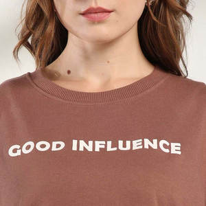 Vêtements de rue nouveau solide hiver automne femmes polaire respirant haute qualité coupe régulière sweat couleur unie Top vente - Product Image 5