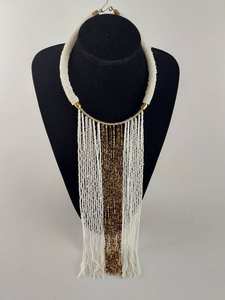 Artisanat de broderie, nouvelle mode 2025, style bohème rétro, collier en perles de graines multicolores à plusieurs couches, fait à la main - Product Image 2