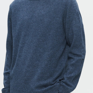 Pull en maille respirant de qualité supérieure pour homme, coupe décontractée, vêtements d'hiver, coupe moderne tendance, col rond, respirant, sweat-shirt pour homme - Product Image 3
