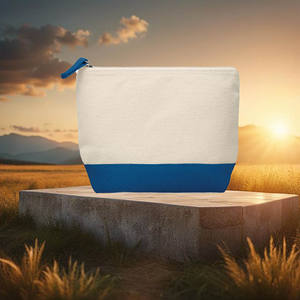 กระเป๋าเครื่องสำอางผ้าใบเคลือบแวกซ์สีดำสำหรับผู้ชายพร้อมชุดเครื่องแป้งที่โกนหนวด - Product Image 6