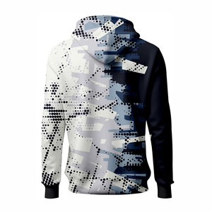 Sudadera con capucha lavada con ácido de gran tamaño y peso pesado personalizable para hombre, diseño Vintage desgastado, ropa de invierno con cremallera, sudadera de tela ODM - Product Image 4