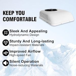 Gree Small Rooftop AC Inverter Air Cooler Aire acondicionado Gree RV Caravan Units para acampar al aire libre - Product Image 3