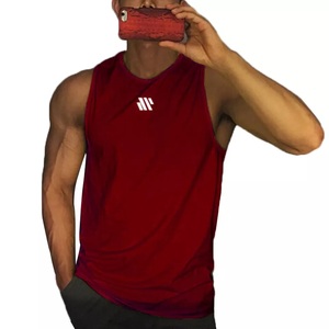 GAF-Camiseta sin mangas de algodón para hombre, ropa deportiva masculina de marca privada personalizada, Top rápido y gratuito de gimnasio, informal - Product Image 1