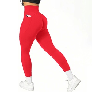 Pantalons de sport avec lignes sexy, lifting des fesses, pantalons de sport serrés, pantalons de sport à taille haute élastiques pour femmes, pantalons de yoga pour la course à pied - Product Image 1