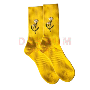 Chaussettes d'hiver pour hommes personnalisées 2026, de haute qualité, élégantes, imprimées, respirantes, brodées, motif logo, MOQ 10 paires - Product Image 3