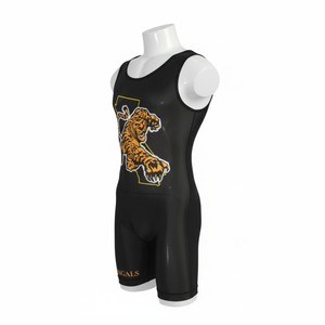 Meilleur Qualité Personnalisé Sublimation Imprimé Lutte Singlet Rash Guard Durable Respirant Stretch 100% Polyester Unisexe Adulte - Product Image 1