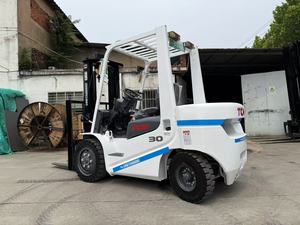 <b>Used</b> Original TCM 3 Ton Diesel Forklift FD30 with Strong Power Engine & Bearing for Mines/<b>Construction</b>/Ports - Product Image 3