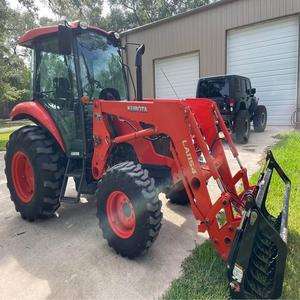 รถแทรกเตอร์แรงม้าคูโบต้าพร้อมตัวโหลดด้านหน้าสำหรับการทำฟาร์มและการล้างที่ดิน - Product Image 2