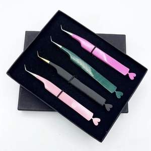 Professional All Kinds Of <b>Eyelash</b> Extension Tweezer Manufacturer Wholesale Lashes Tweezers Eyebrow tweezers Producer <b>Beauty</b> <b>Tool</b> - Product Image 4