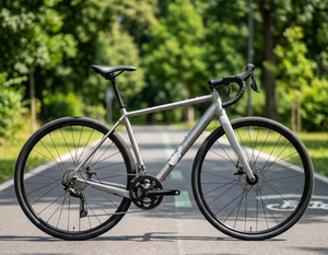 Vélo de route en aluminium 700c, fourche à double frein à disque, 11 vitesses, selle confortable, pour la route - Product Image 3