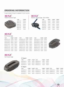 3D FLX PLIF FUSION CAGE-Instrumento quirúrgico de primera calidad para cirugía ortopédica - Product Image 4