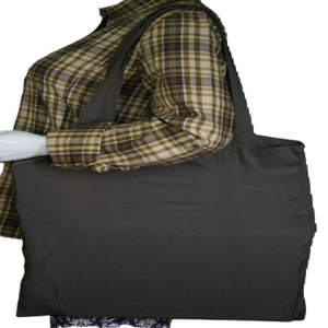 Sac de shopping promotionnel en tissu personnalisé avec logo imprimé, écologique, réutilisable, avec fermeture éclair et poignée longue - Product Image 5