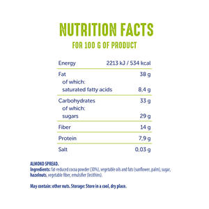 OraSi Cremas Vegetales de Cacahuete para Untar Veganas Dulces Italianas 180g Paquete de 6 Unidades Caja con 360 Días de Vida Útil - Product Image 3